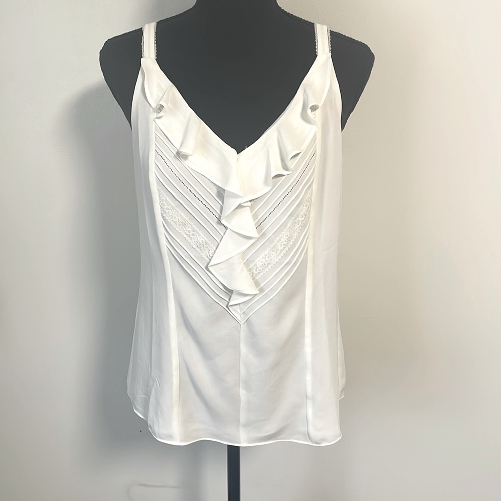 NEW with tags WHBM Sleeveless professional tank blouse sz 4